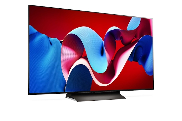 LG 77 Inch LG OLED evo AI C4 4K Smart TV 2024, OLED77C46LA