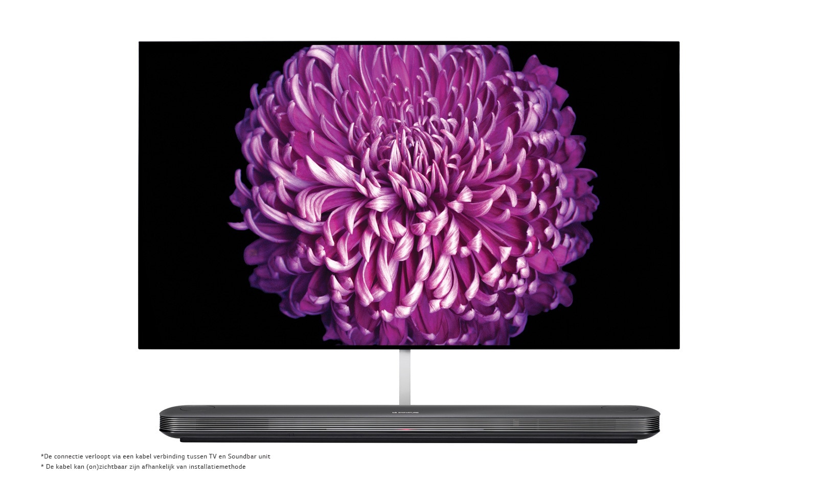 Vooraanzicht van LG OLED W7 SIGNATURE TV | 77” (195 cm) OLED77W7V