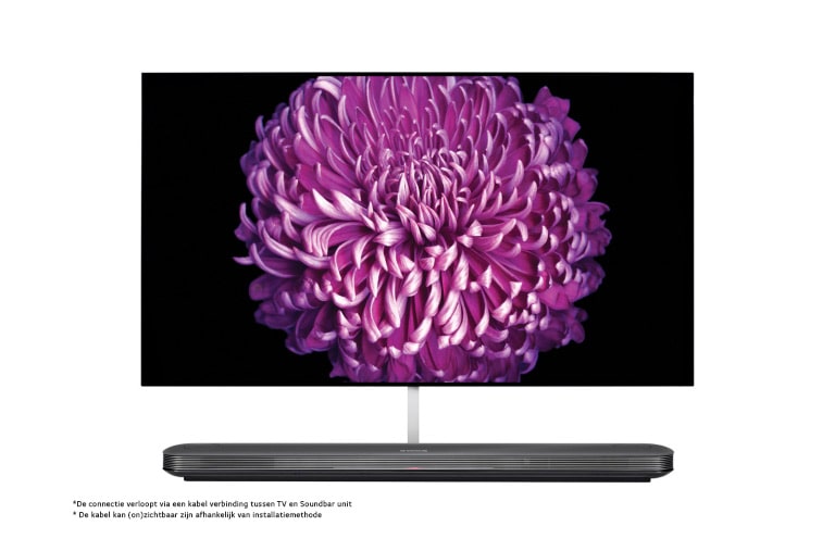 Vooraanzicht van LG OLED W7 SIGNATURE TV | 77” (195 cm) OLED77W7V