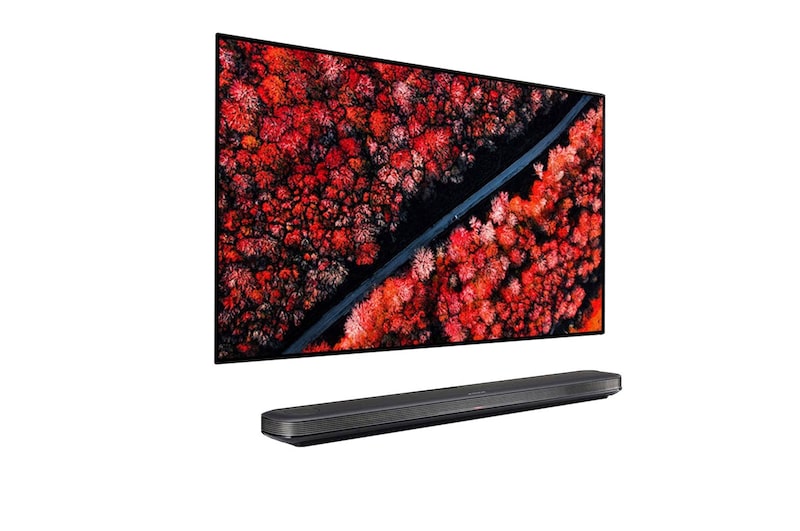 LG 77" (195 cm) | α9 Gen 2 Intelligent Processor | Oneindig contrast | Cinema HDR met Dolby Vision | Dolby Atmos | Wallpaper design, OLED77W9PLA