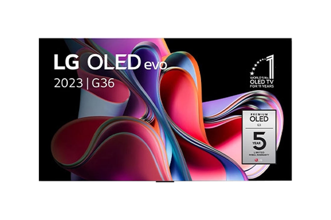 LG 83 inch LG OLED evo G3 4K Smart TV - OLED83G36LA, OLED83G36LA