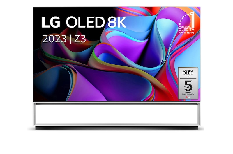 LG 88 inch LG OLED evo Z3 8K Smart TV - OLED88Z39LA, OLED88Z39LA