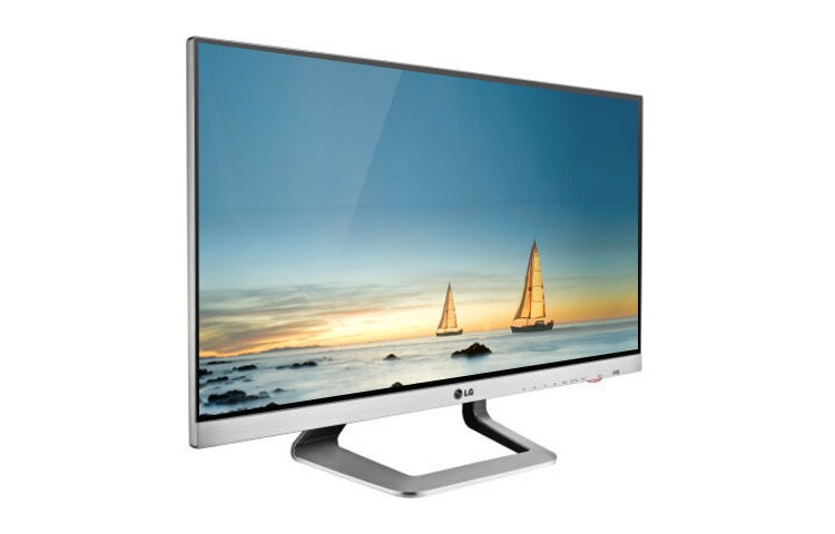 LG 27' inch IPS MONITOR TV met ingebouwd speaker systeem, Cinema 3D , Magic Remote , Full HD resolutie voor het kijken van Blu-ray en DVD films en Cinema Screen Design, TM2792S