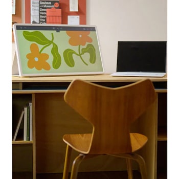 LG Beschermhoes met Stand voor StanbyME 2, FC25XA