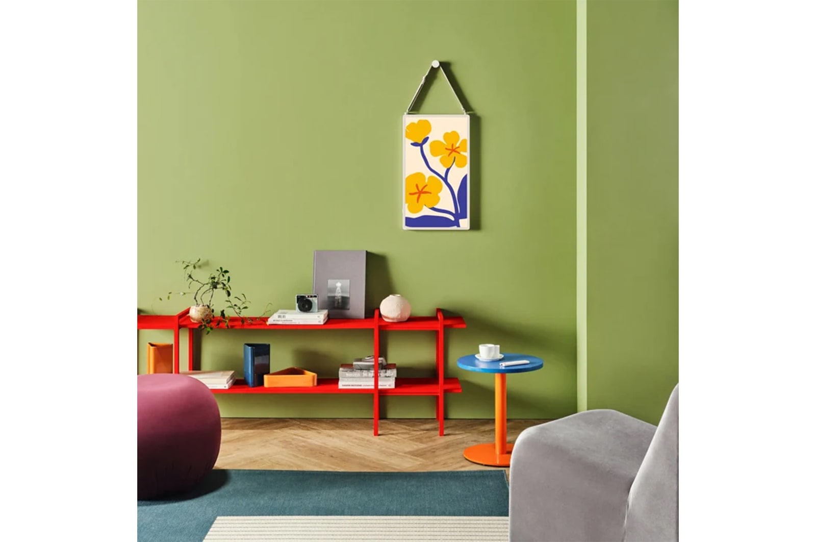 LG Draagriem en Wandhouder voor StanbyME 2, WS25XA