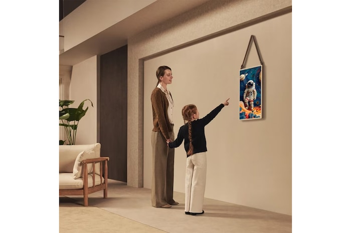 LG Draagriem en Wandhouder voor StanbyME 2, WS25XA