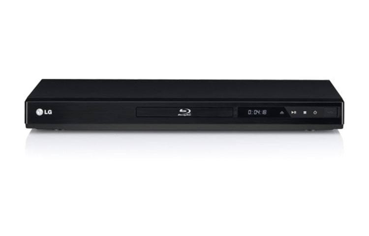 Vooraanzicht van Blu-ray Player met HD contents (MKV, DivX HD) en External HDD Playback. BD650