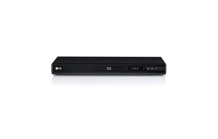 Vooraanzicht van 3D Blu-ray Player™ met NetCast, DLNA, External HDD Playback en USB Direct Recording &amp; Play. BD660