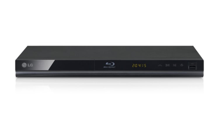 Vooraanzicht van Blu-ray speler | Full HD 1080p | HDMI | External HDD Playback | USB 2.0 | DivX | Full HD Upscaling voor DVD&#39;s | USB &amp; External HDD playback BP120