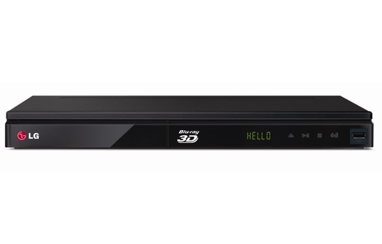 Vooraanzicht van 3D Blu-Ray speler (high definition) | Smart TV | Full HD 1080p | HDMI | External HDD Playback | USB 2.0 | DivX | Full HD Upscaling voor DVD&#39;s BP430