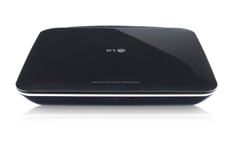 Vooraanzicht van DP471B, draagbare DVD-speler DP471B
