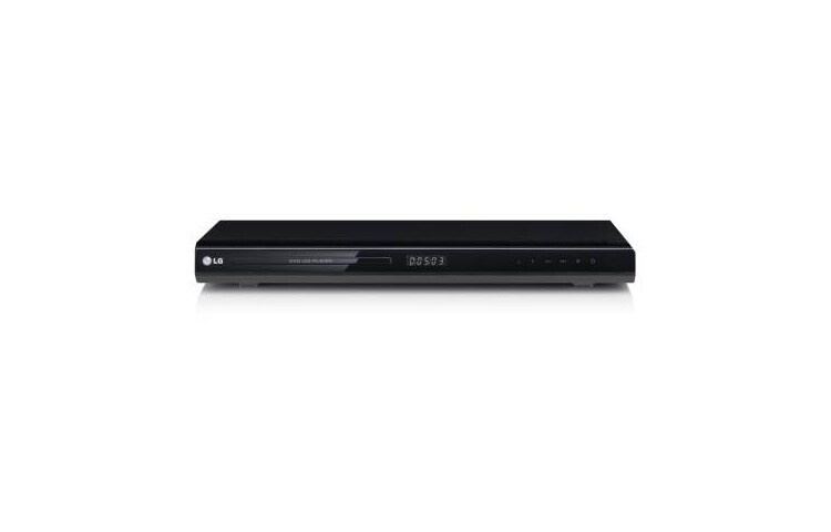 Vooraanzicht van DVD Player met Progressive Scan, maximale CD en DVD Playback en DivX. DVX640