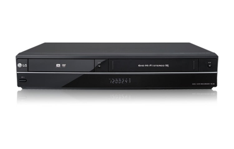 Vooraanzicht van SuperMulti DVD recorder met Full HD 1080p Up-scaling, 6 Head Hifi, Quickstart &amp; autotracking RC389H