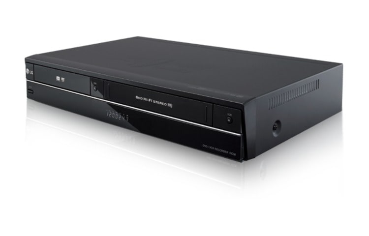 LG SuperMulti DVD recorder met Full HD 1080p Up-scaling, 6 Head Hifi, Quickstart & autotracking, RC389H