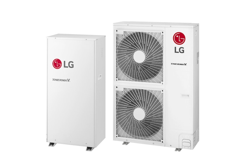Vooraanzicht van Hoge temperatuur, 1Ø, 16kW HN1610H NK3 + HU161HA U33
