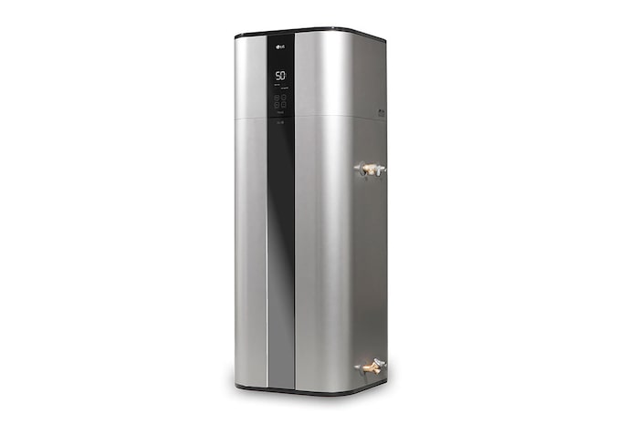 LG 200L, Inverter warmtepompboiler, Dual Inverter HeatPump. Stil en energiezuinig met strak design en Hot Water Control, WH20S