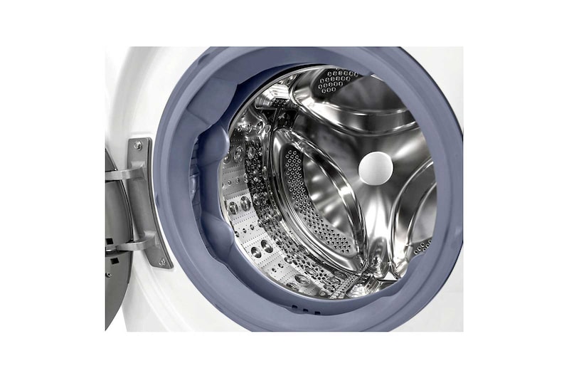 LG TurboWash™ 39 - Perfect schoon in 39 minuten | Slimme AI DD™ motor herkent je kleding | E | 10.5 kg wassen/7 kg drogen  | Hygiënisch wassen met stoom, F4DV910H2E