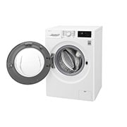 LG Slimme AI DD™ motor herkent je kleding | D | 8 kg | Hygiënisch wassen met stoom | Beste zorg met 6 Motion, F4WV208S3