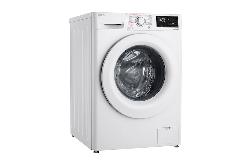 LG Slimme AI DD™ motor herkent je kleding | A | 9 kg | Hygiënisch wassen met stoom, F4WV309S3