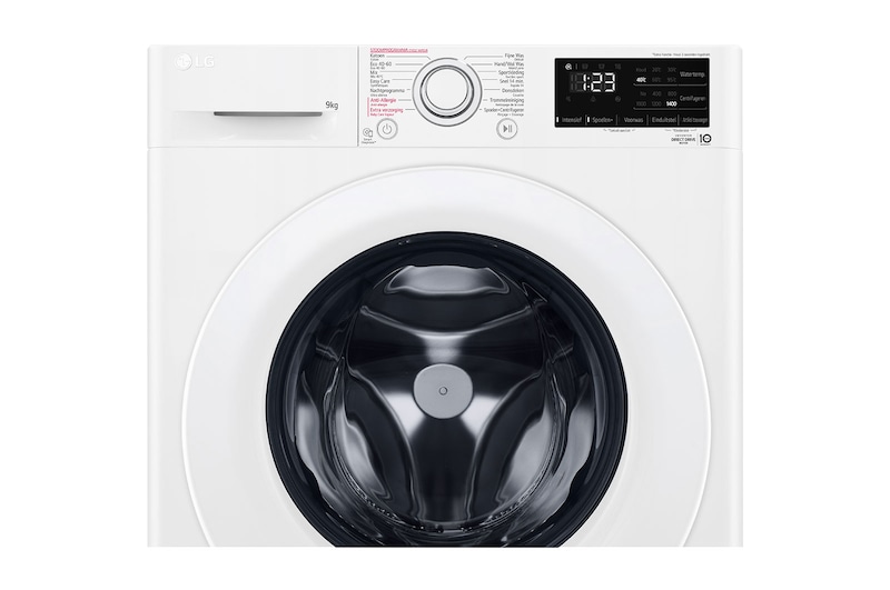 LG Slimme AI DD™ motor herkent je kleding | A | 9 kg | Hygiënisch wassen met stoom, F4WV309S3