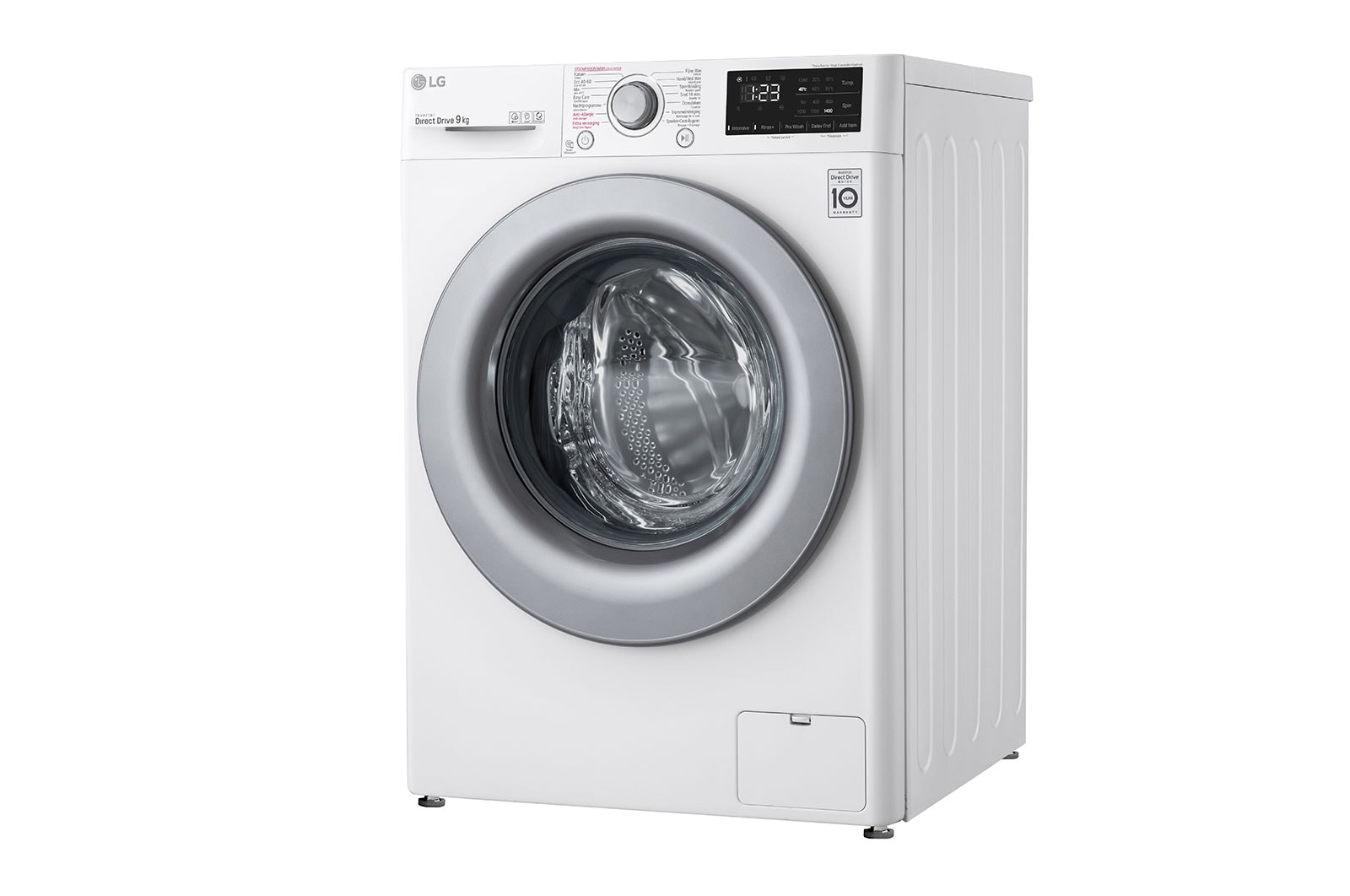 LG Slimme AI DD™ motor herkent je kleding | B | 9 kg |  Beste zorg met 6 Motion, F4WV309S4E