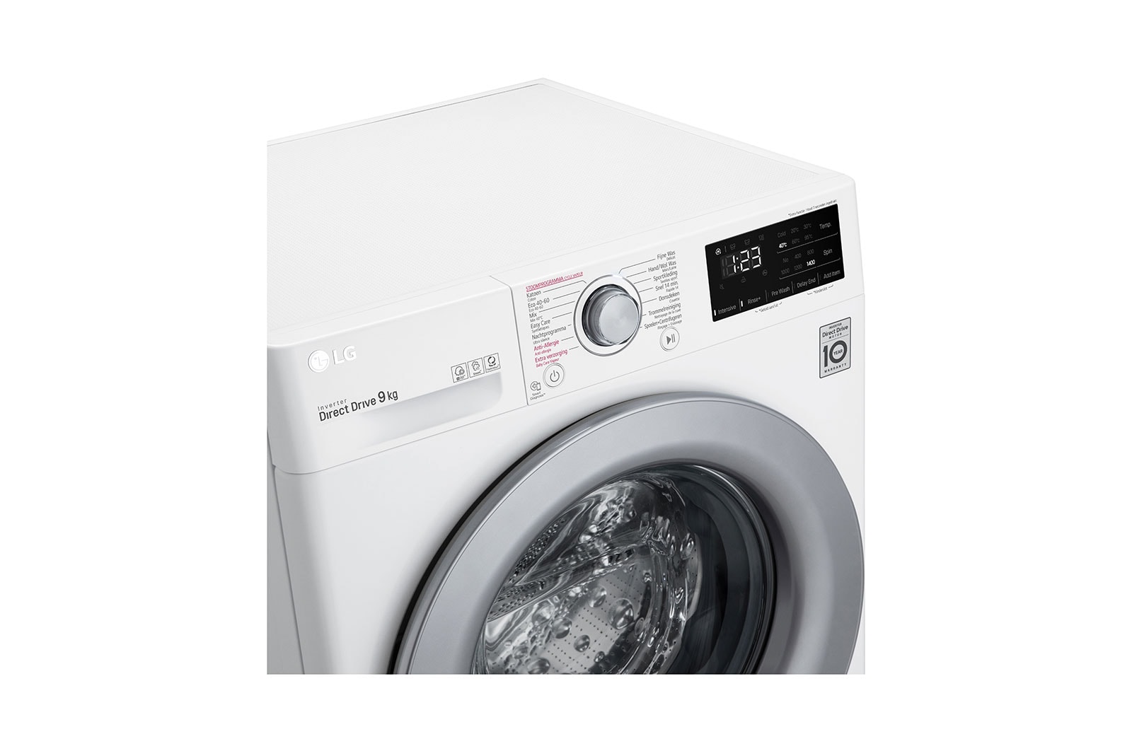 LG Slimme AI DD™ motor herkent je kleding | B | 9 kg |  Beste zorg met 6 Motion, F4WV309S4E