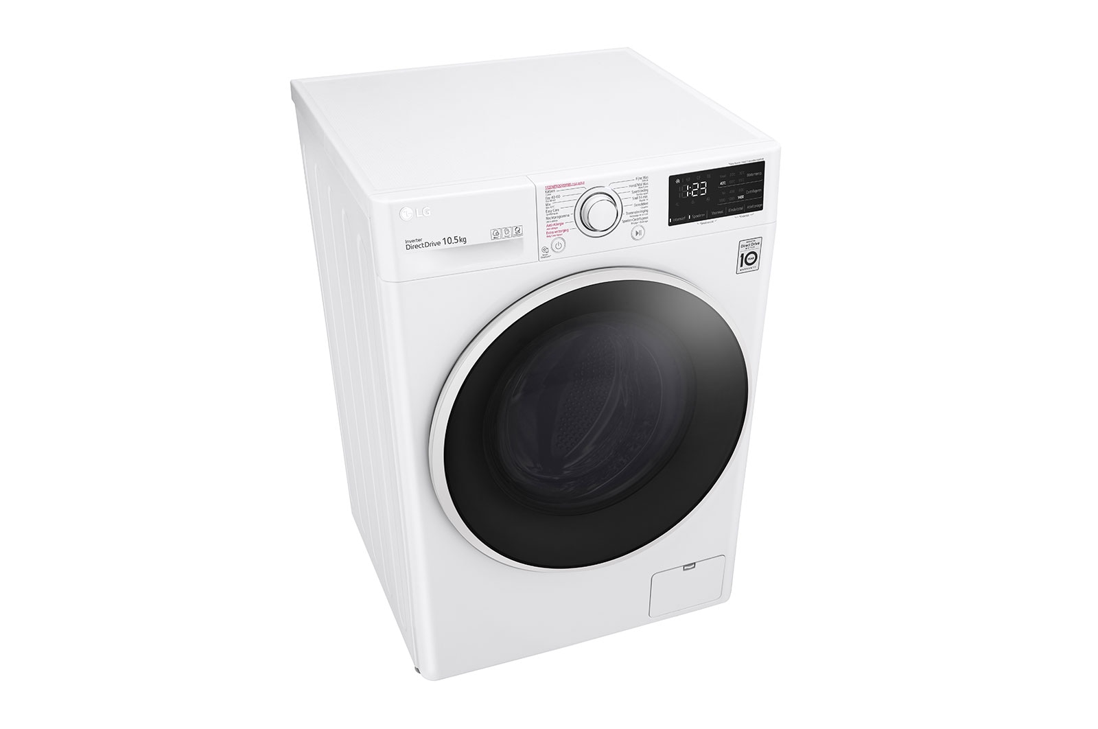 LG Slimme AI DD™ motor herkent je kleding | B | 10.5 kg | Beste zorg met 6 Motion | Hygiënisch wassen met stoom, F4WV310S6E