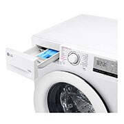 LG Slimme AI DD™ motor herkent je kleding | B | 10.5 kg | Hygiënisch wassen met stoom | Beste zorg met 6 Motion, F4WV310S3E