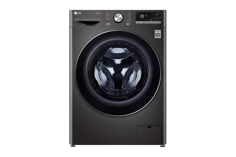 LG TurboWash™ 39 - Perfect schoon in 39 minuten | Slimme AI DD™ motor herkent je kleding | A | 10.5 kg | EZDispense™ | Hygiënisch wassen met stoom, F6WV71S2TA