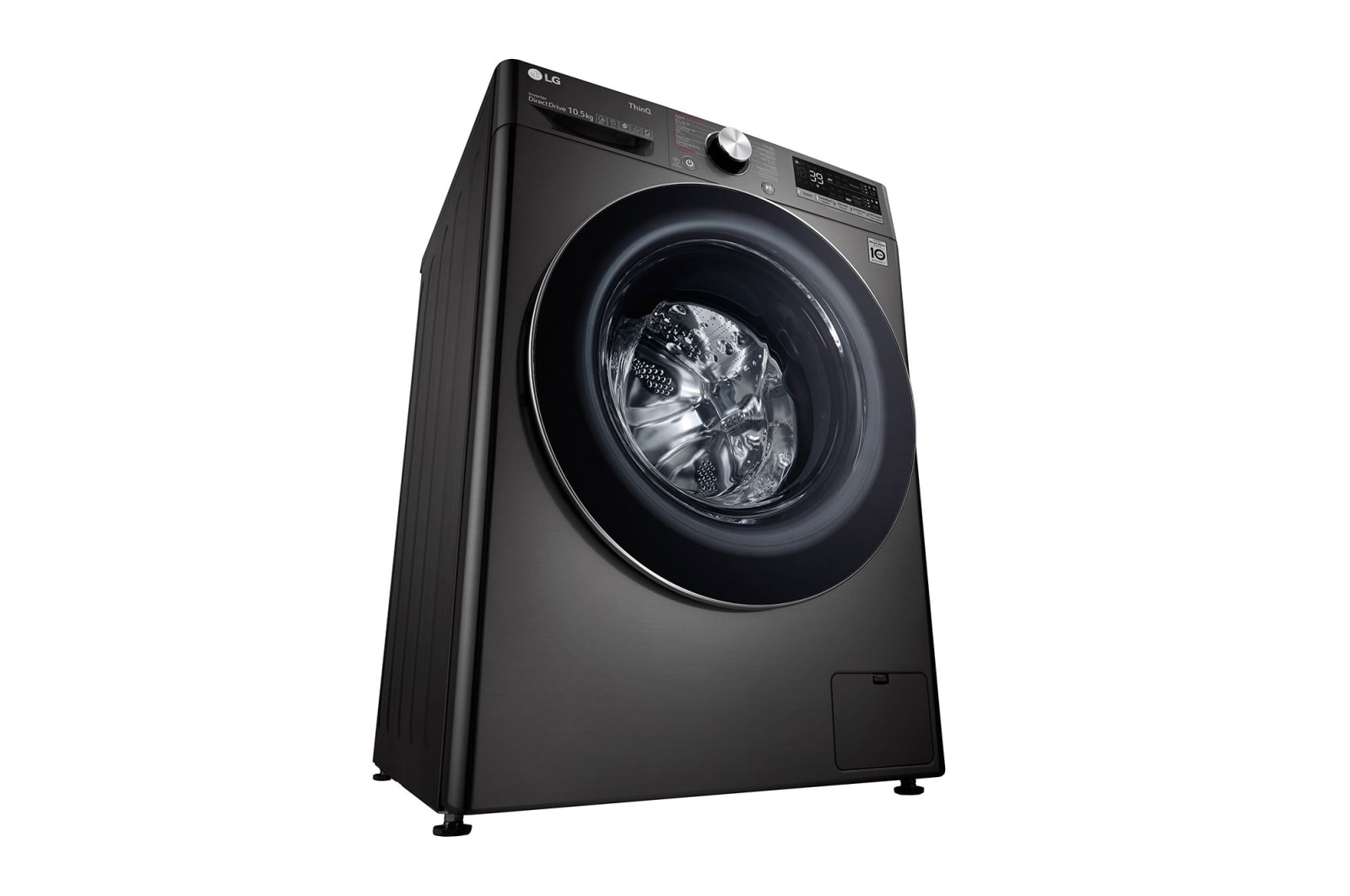 LG TurboWash™ 39 - Perfect schoon in 39 minuten | Slimme AI DD™ motor herkent je kleding | A | 10.5 kg | EZDispense™ | Hygiënisch wassen met stoom, F6WV71S2TA