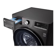 LG TurboWash™ 39 - Perfect schoon in 39 minuten | Slimme AI DD™ motor herkent je kleding | A | 10.5 kg | EZDispense™ | Hygiënisch wassen met stoom, F6WV71S2TA