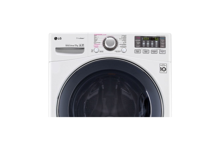 LG Enorme Inhoud van 17KG | Stil, zuinig en duurzaam met de Direct Drive motor | True Steam™ |  A++ | 10 jaar garantie op de Direct Drive motor, FH17KG