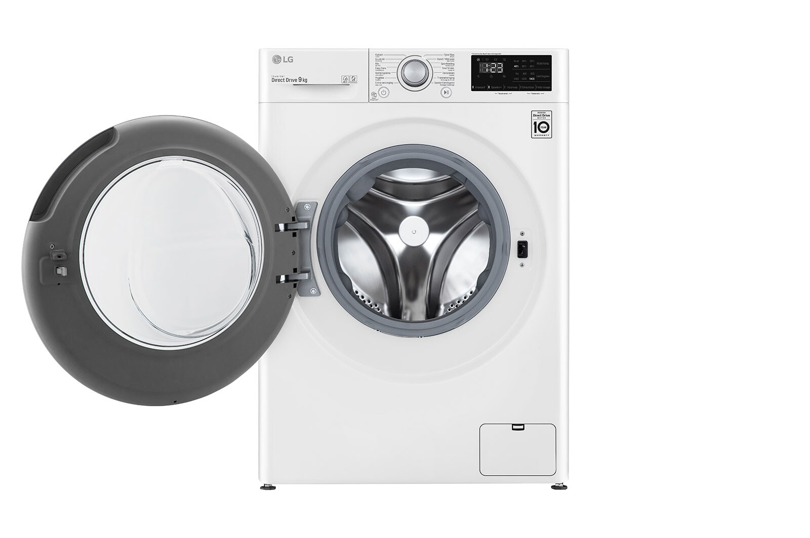 LG Slimme AI DD™ motor herkent je kleding | B | 9 kg | Beste zorg met 6 Motion, GC3V309N4
