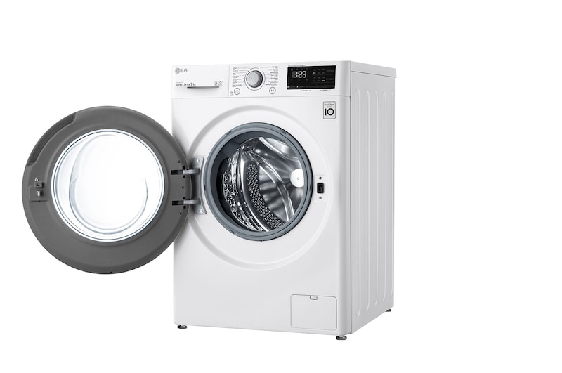 LG Slimme AI DD™ motor herkent je kleding | B | 9 kg | Beste zorg met 6 Motion, GC3V309N4