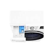 LG Slimme AI DD™ motor herkent je kleding | C | 8 kg | TurboWash™ 59 – Perfect schoon in 59 minuten | Hygiënisch wassen met stoom, GC3V508S1