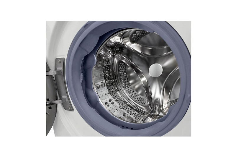 LG Slimme AI DD™ motor herkent je kleding | C | 8 kg | TurboWash™ 59 – Perfect schoon in 59 minuten | Hygiënisch wassen met stoom, GC3V508S1