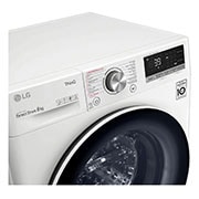 LG Slimme AI DD™ motor herkent je kleding | TurboWash™ 39 - Perfect schoon in 39 minuten | A | 8 kg | Hygiënisch wassen met stoom, F4WV708S0E