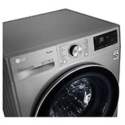 LG Slimme AI DD™ motor herkent je kleding | A | 8 kg | TurboWash™ 39 - Perfect schoon in 39 minuten | Hygiënisch wassen met stoom, GC3V708S2T
