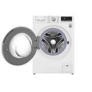LG Slimme AI DD™ motor herkent je kleding | A | 9 kg | TurboWash™ 39 - Perfect schoon in 39 minuten | Hygiënisch wassen met stoom, GC3V709S1