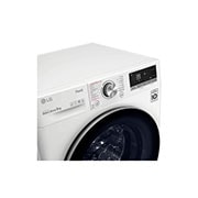 LG Slimme AI DD™ motor herkent je kleding | A | 9 kg | TurboWash™ 39 - Perfect schoon in 39 minuten | Hygiënisch wassen met stoom, GC3V709S1