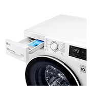 LG Slimme AI DD™ motor herkent je kleding | E | 8 kg wassen /6 kg drogen, GD3V308N0
