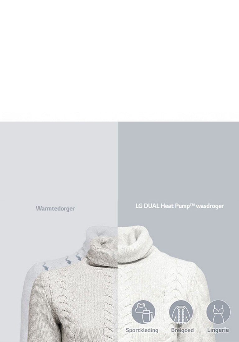 Zorgt ervoor dat de kleding als nieuw aanvoelt