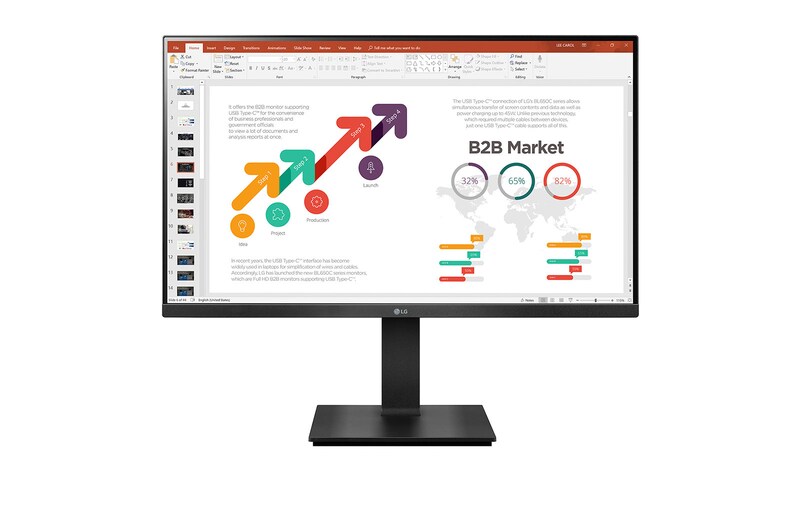 LG 27-inch Full HD (1920x1080) IPS-monitor, 27BP450Y-B