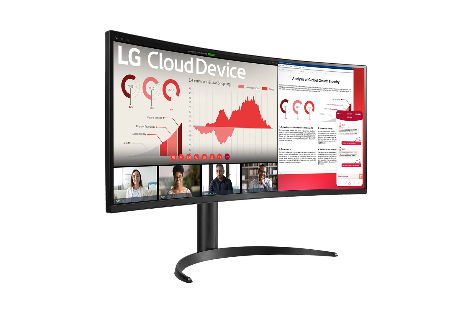 LG 34" WQHD All-in-One Thin Client, 34CR651W-BP