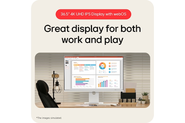 front view with remote control