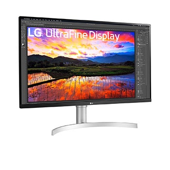LG 31.5" UHD 4K (3840x2160) HDR IPS Monitor, 32UN650K-W