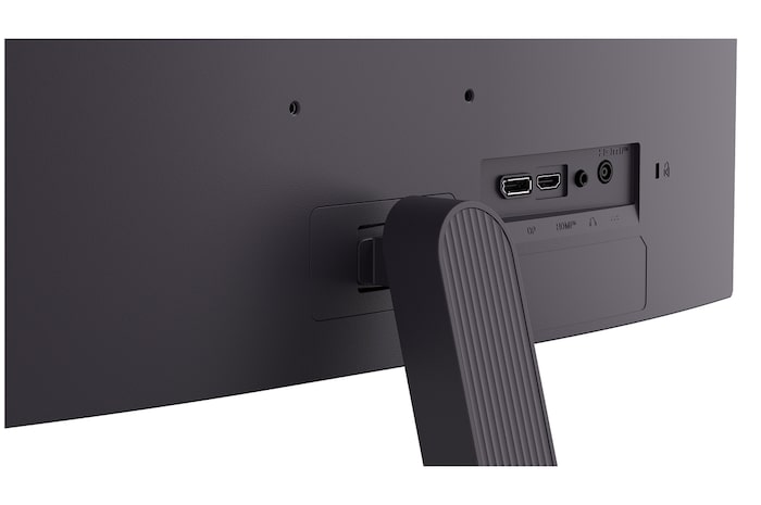 close-up view of the rear emblem