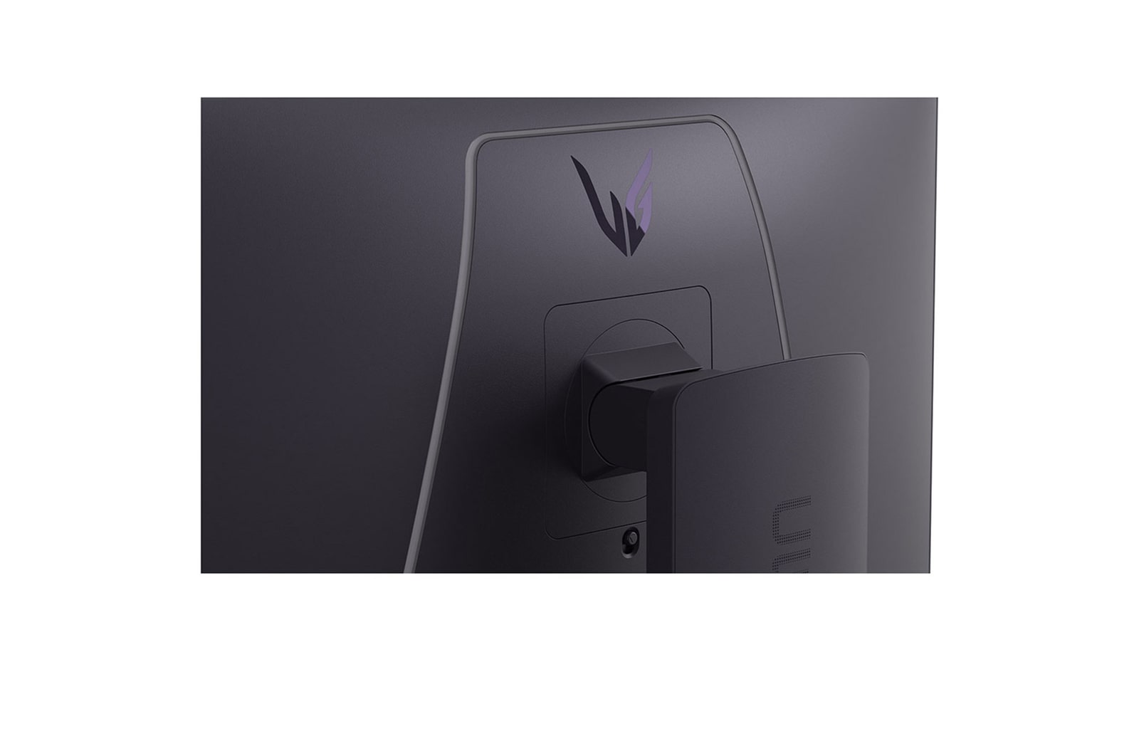 rear close-up of monitor