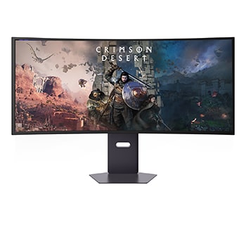 Vue avant de LG UltraGear™ | Gaming 39" OLED 5K2K | Dual Mode 5K2K 165 Hz ↔ QHD 330 Hz 0,03ms 39GX950B-B