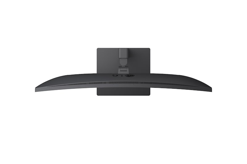 Top-down view of monitor stand